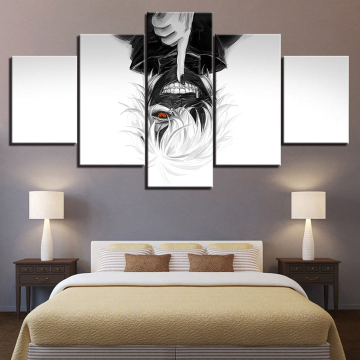 5-teilige Tokyo Ghoul Anime Leinwand-Wandkunst