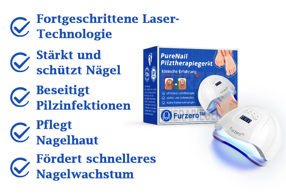 Skanto | PureNail™ | Nagelpfliz-Laserbehandlungsgerät – Ihre Geheimwaffe gegen Nagelpilz