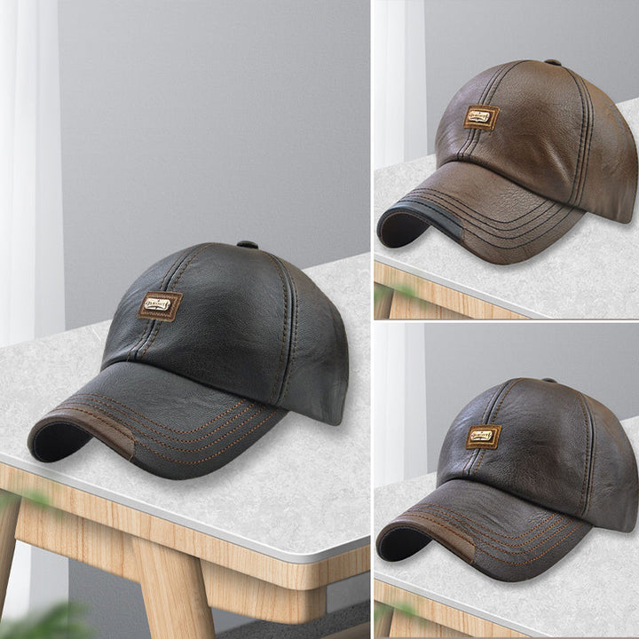 Skanto | Neue trendige Lederkappe