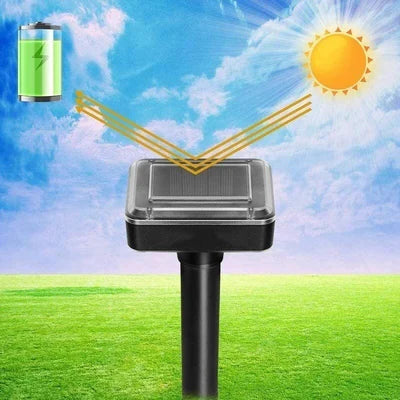 Skanto | Sonic Green Solar Tiervertreiber | Für Maulwürfe, Wühlmäuse & Schlangen | Wetterbeständig & Umweltfreundlich