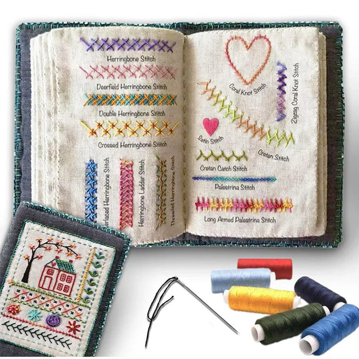 Skanto | ThreadZen – Einfache Schritt-für-Schritt-Stickerei für sofortige Ruhe und Kreativität
