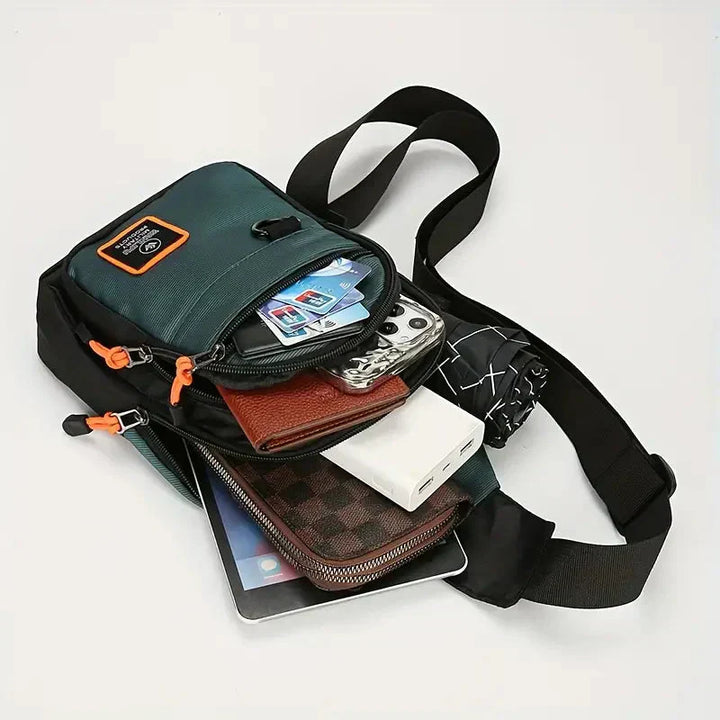 Skanto | UrbanTrail – Robuste Herren-Umhängetasche | Wasserdichte Crossbody-Reise- & Alltagstasche