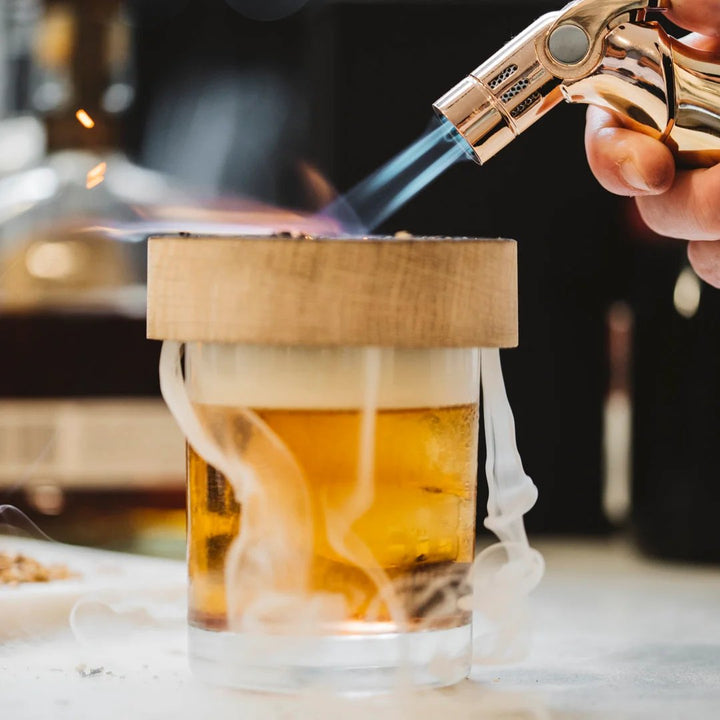 Skanto | Cocktail-Räuchergerät mit 8 Geschmacksrichtungen – Bourbon Whiskey Geschenke für Männer