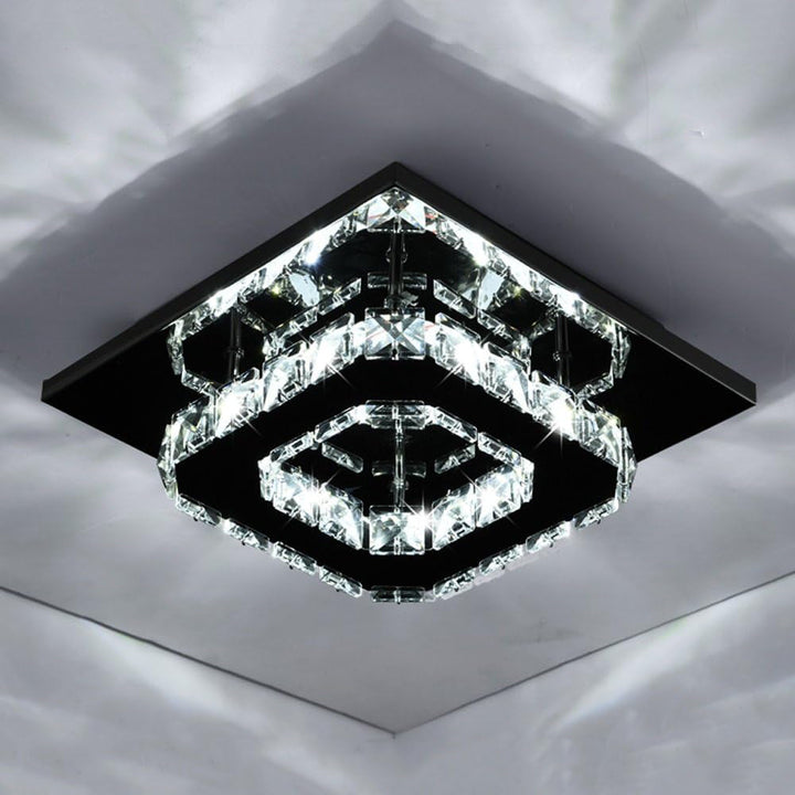 Skanto | Moderne Kristall-LED-Deckenleuchte für die Deckenmontage