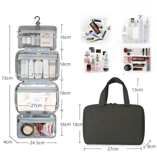 Wasserdichte Kulturtasche Reisetasche mit Haken zum Aufhängen