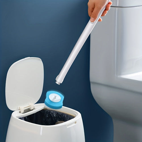 Skanto Skanto | 32 Bürstenkopf-Set oder 48 Zubehör-Bürstenköpfe – Wandmontiertes Badreinigungsset mit duftenden Bürsten – Leistungsstarkes Toilettenbürsten-Set