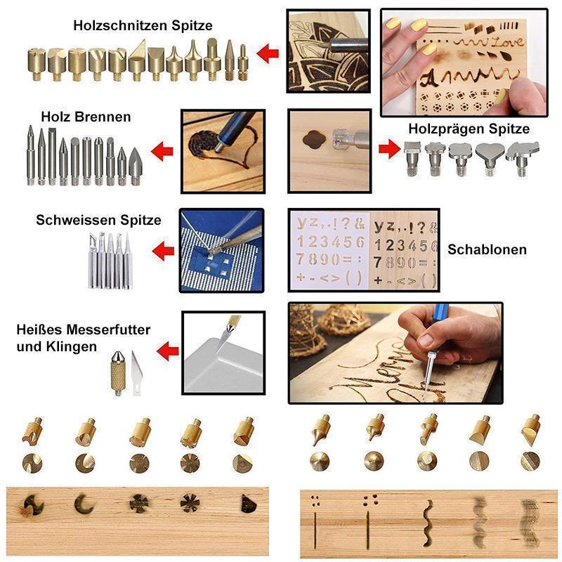 Skanto | Professionelles Brandmalerei-Set