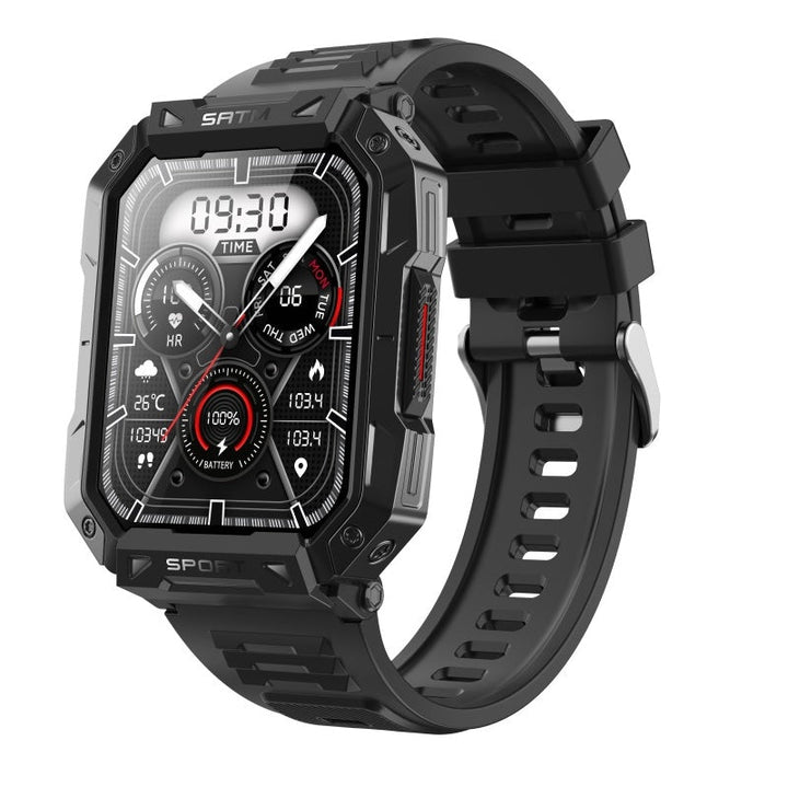 Skanto | Blutzucker Blutdruck Blutsauerstoff Schlafmonitor Wasserdichte Smartwatch