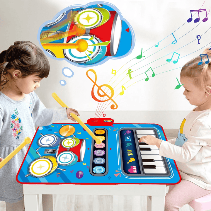 Skanto | Interaktive Musikmatte für Kinder mit 5 Instrumenten