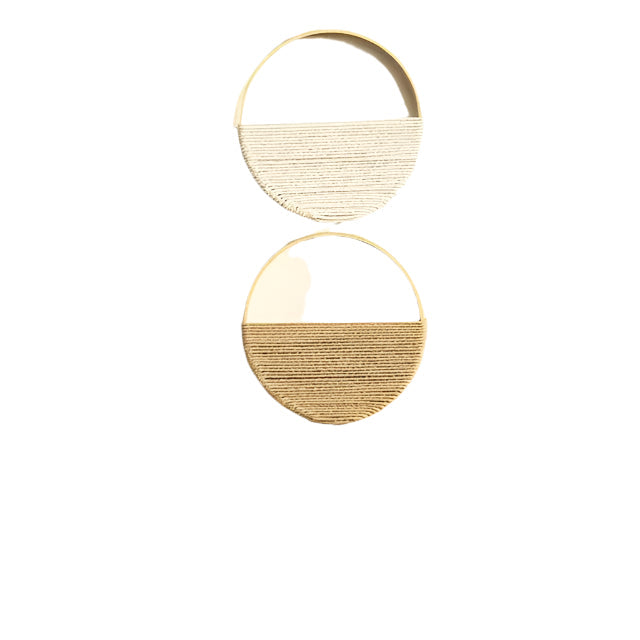 Skanto | Willowloop – Rundes Makramee-Wanddekor mit symmetrischem Design