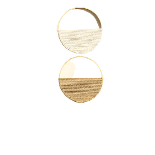 Skanto | Willowloop – Rundes Makramee-Wanddekor mit symmetrischem Design