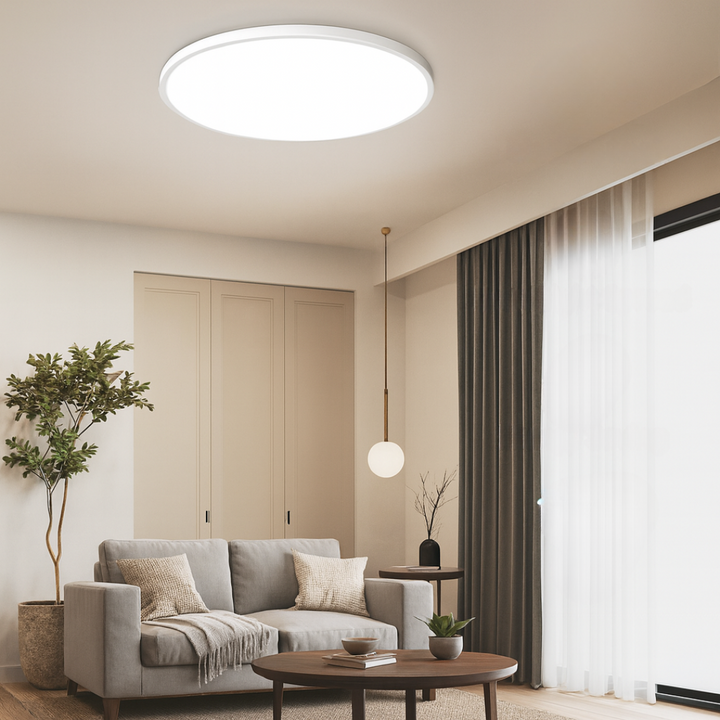 Skanto | Moderne runde LED-Deckenleuchte für den Unterputz