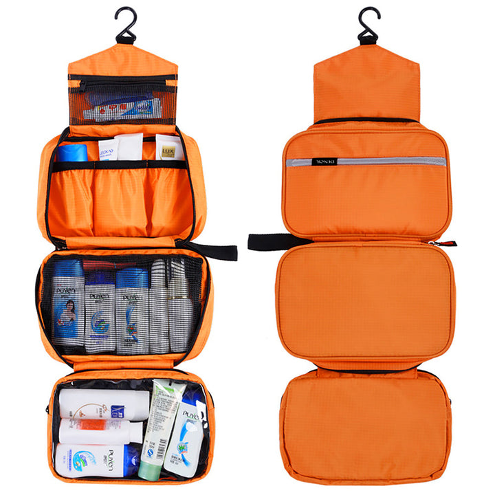 Skanto | Funktionale wasserdichte hängende Kosmetik-Reisetasche Kulturbeutel