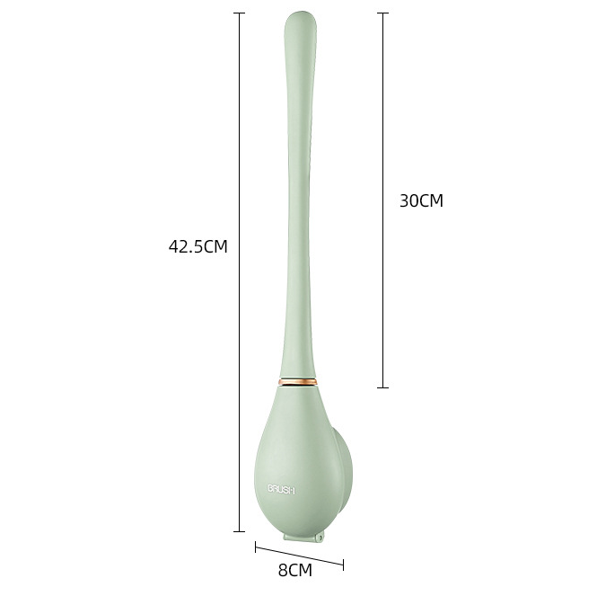Skanto | Moderne flexible Silikon-Toilettenbürste für Zuhause