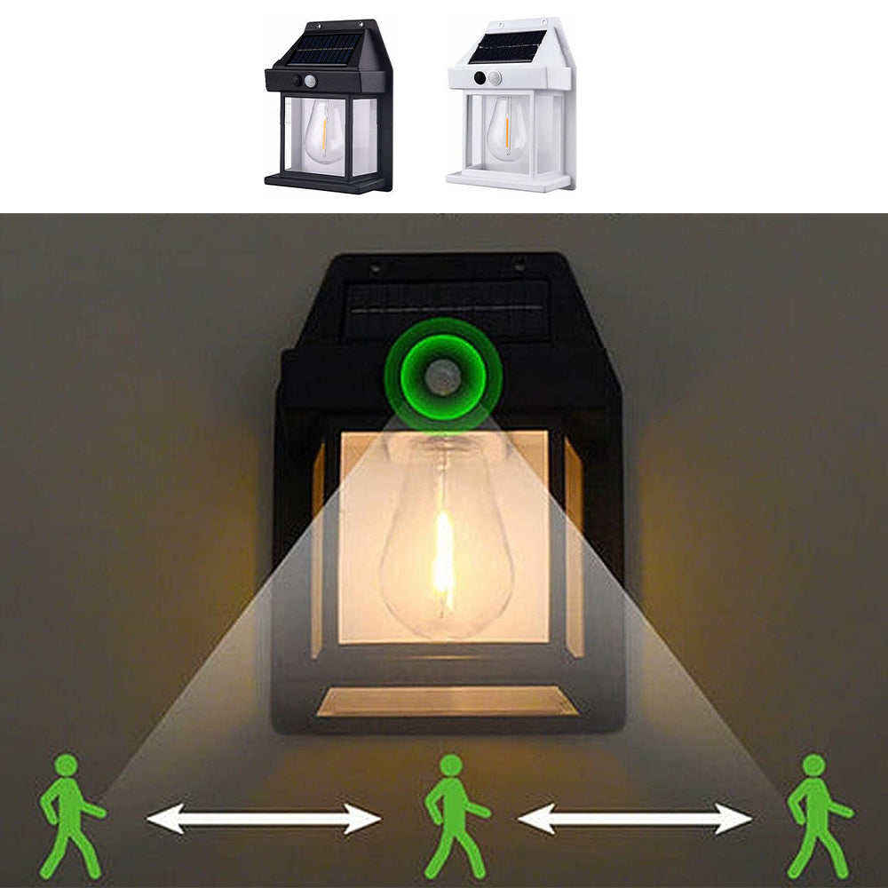 Skanto | Sensor-LED-Solar-Wolframlampe Solarbetrieben