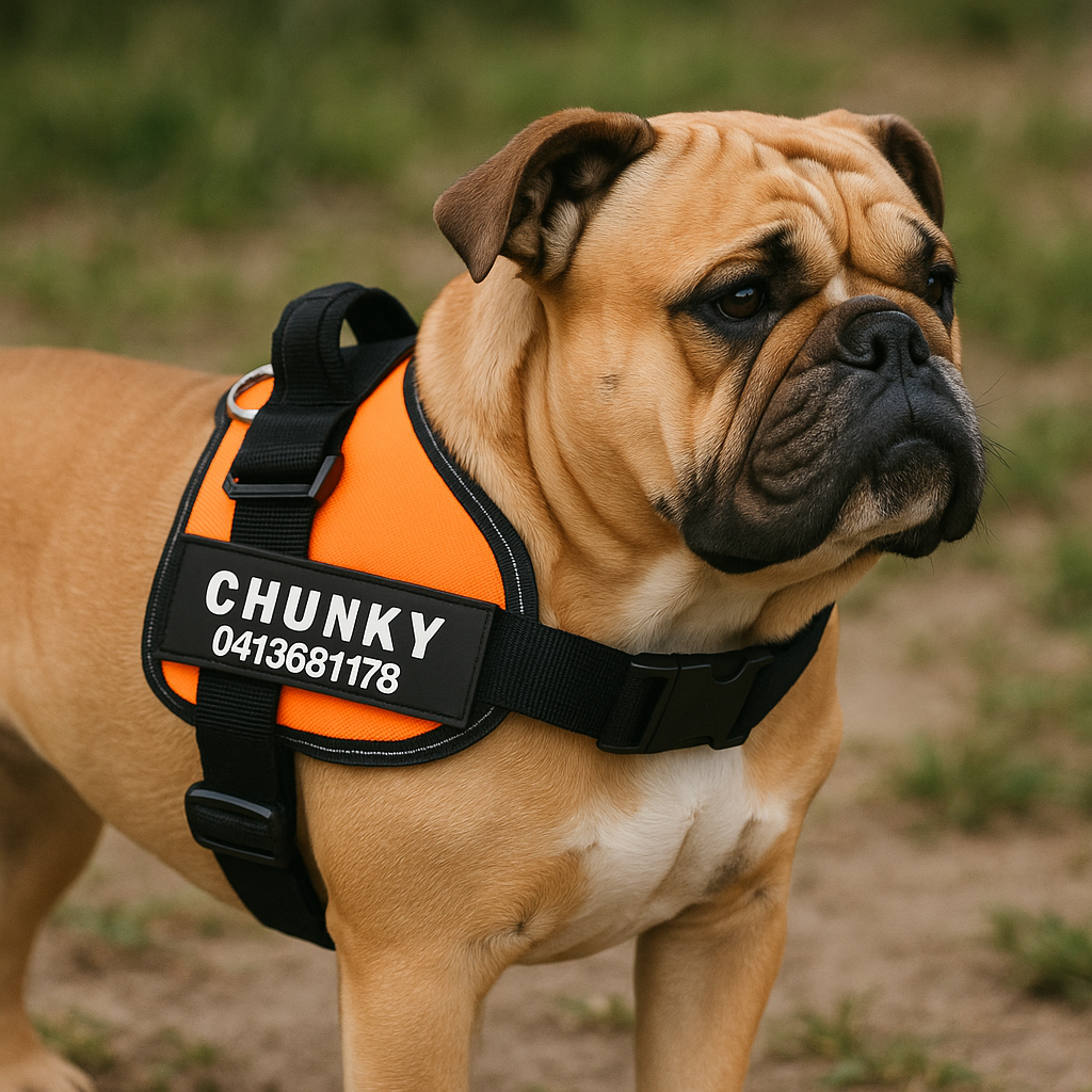 Skanto | Personalisiertes Anti-Zug Hundegeschirr mit verstellbarer Passform
