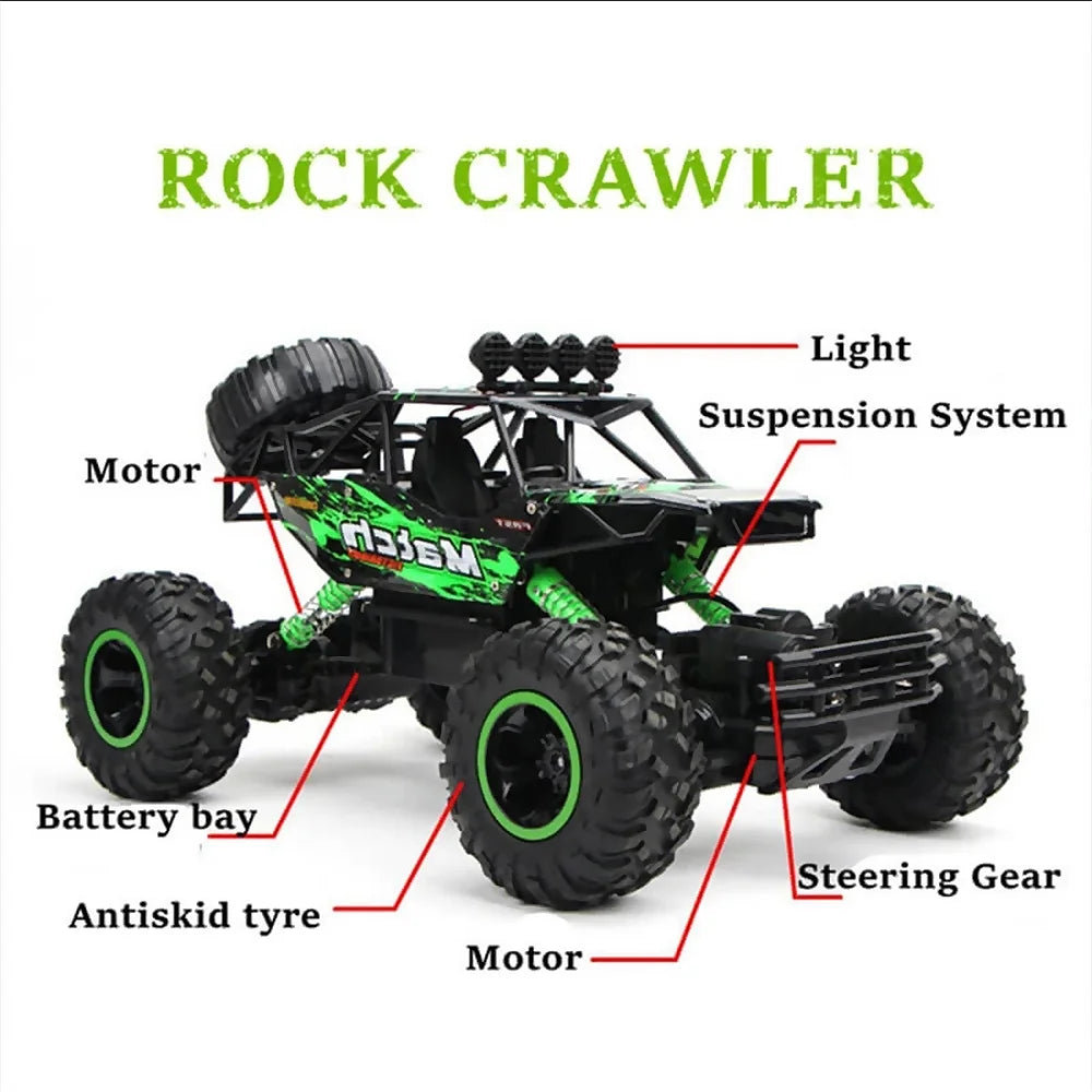 Skanto | RC Truck | Ferngesteuertes 4WD Spielzeug für Kinder