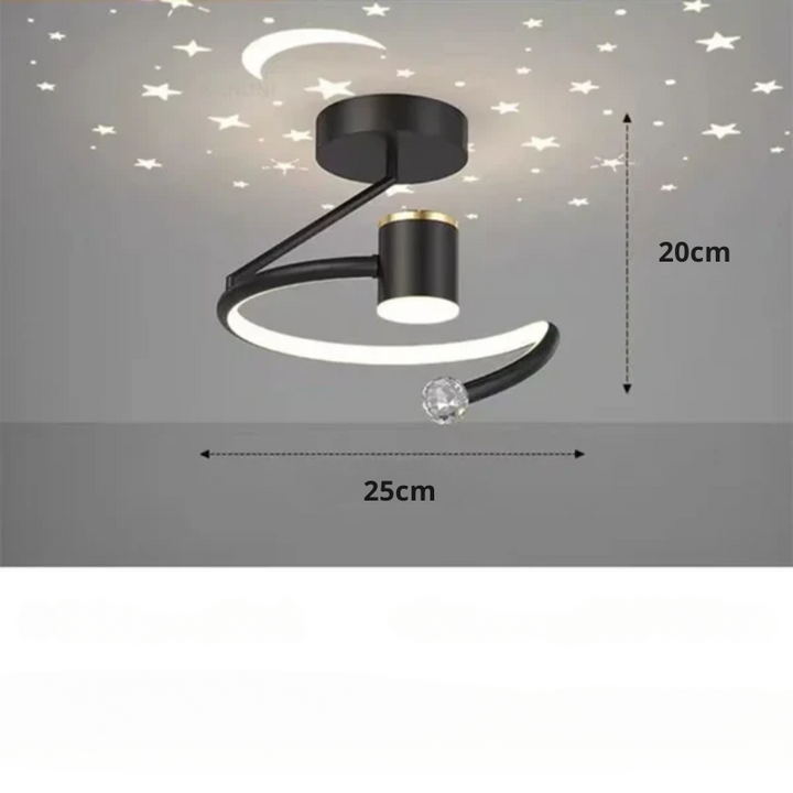 Skanto | LED Sternenhimmel Deckenleuchten – Modernes Pendeldesign für Kinderzimmer und Wohnzimmer