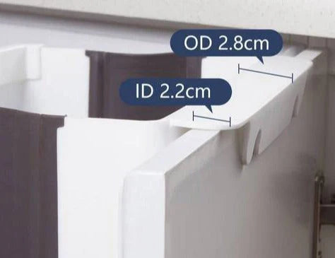 Skanto | Praktischer Wand-Mülleimer – Faltbarer Küchenabfalleimer
