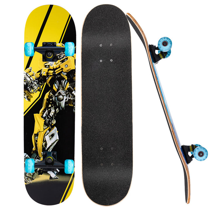 Robustes Grafik-Skateboard Skanto