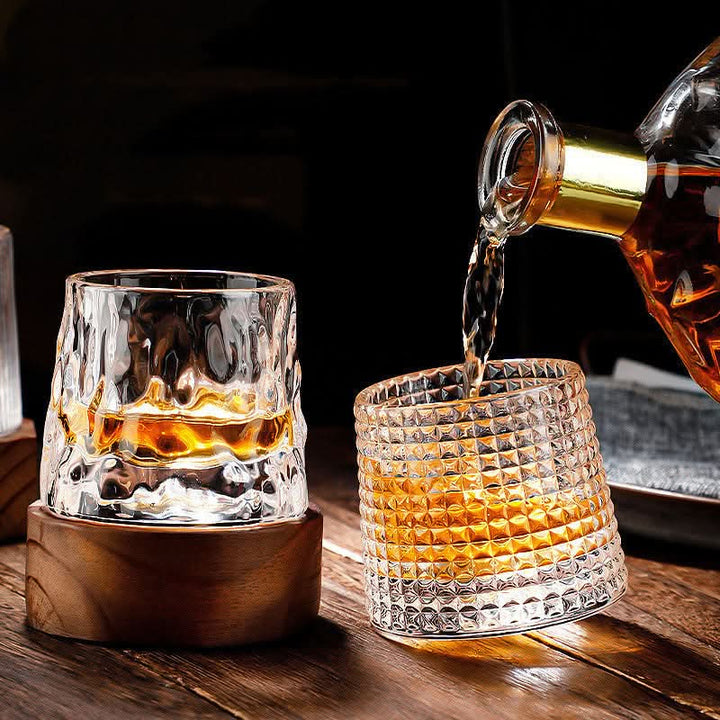 Skanto | Spinnendes japanisches Edo Whiskeyglas-Set