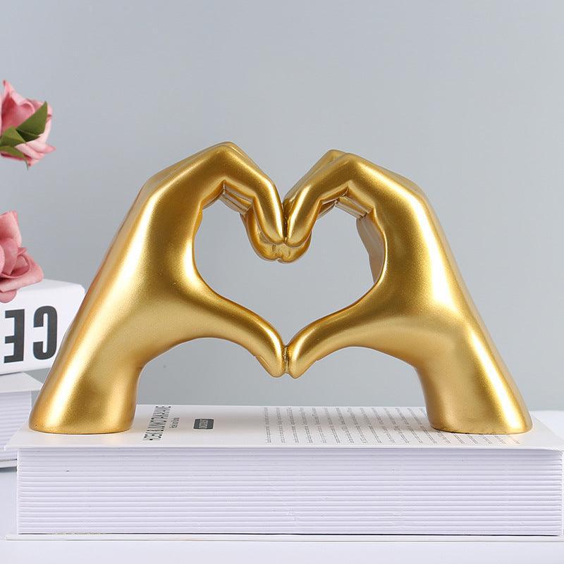 Skanto | LoveSculpt Handgemachte Holzherz-Dekoration – Symbol für Liebe & Verbundenheit für die Heimdekoration