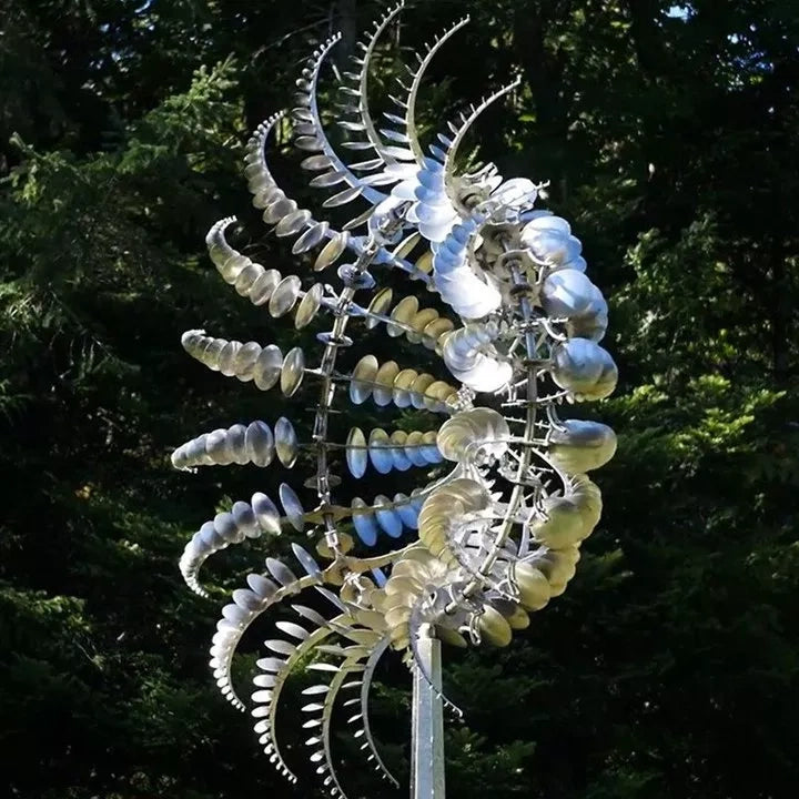 Skanto | Einzigartiges kinetisches Windrad aus Metall