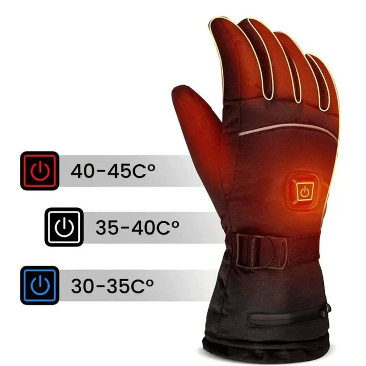 Skanto | Elektrisch beheizte Winterhandschuhe – Einstellbare Wärme und Touchscreen-kompatibel