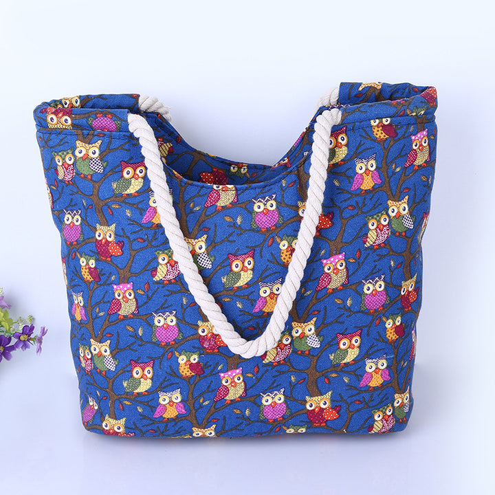 Baumwoll-Strandtasche Skanto