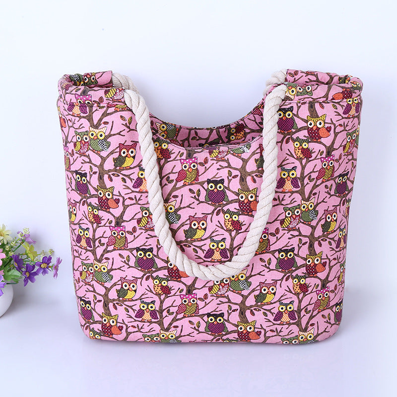 Baumwoll-Strandtasche Skanto