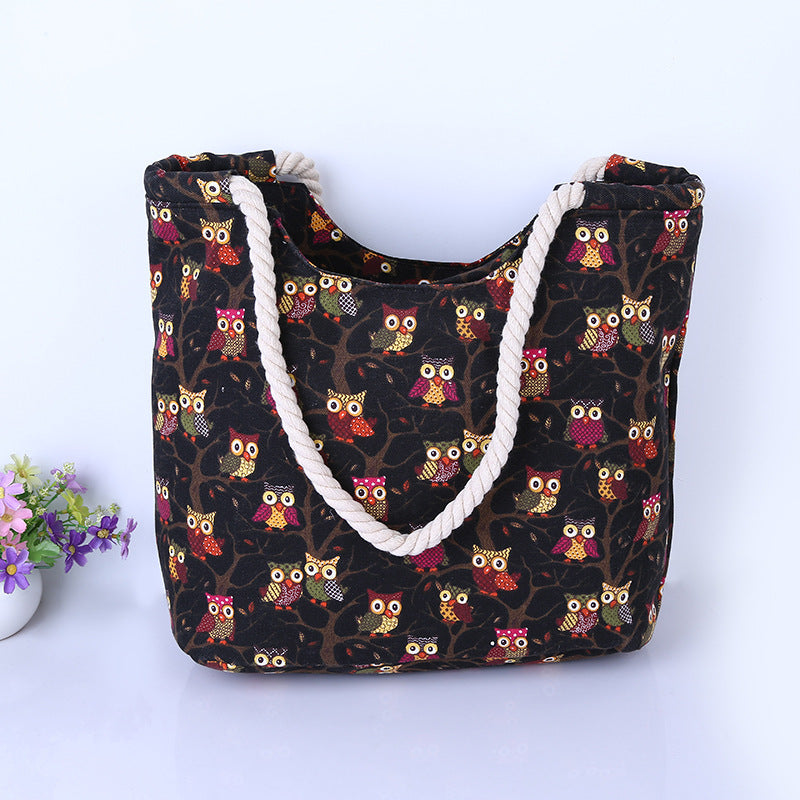 Baumwoll-Strandtasche Skanto