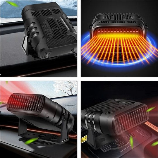 Skanto | AutoHeat 12V Heizung und Ventilator – Schnelles Abtauen und Komfort für Autos