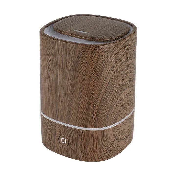 Skanto | Ultraschall-Luftbefeuchter in Holzoptik – Leiser Aroma-Diffusor mit LED & Auto-Abschaltung