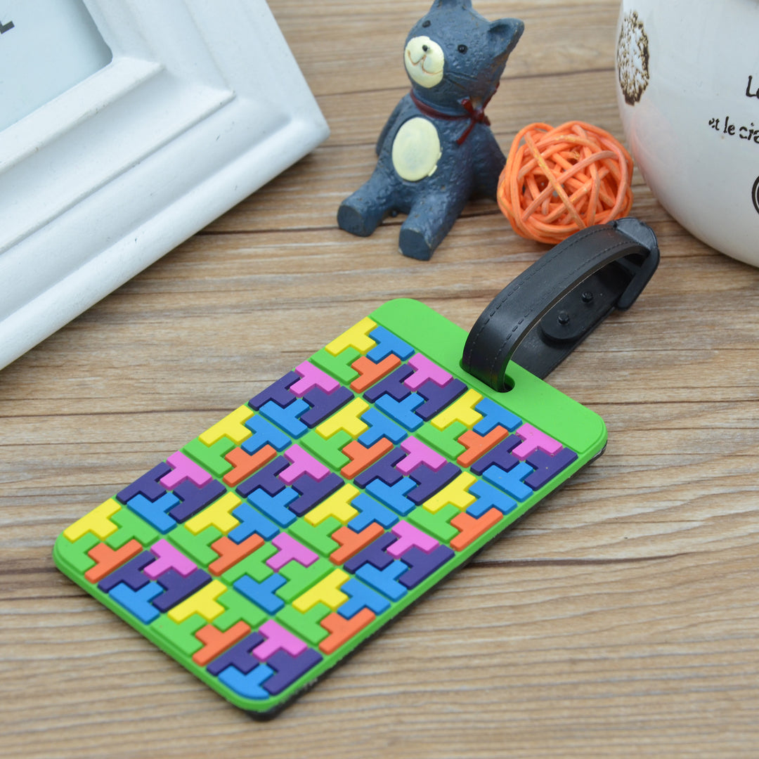 Unisex Buntes Geometrisches Muster Gepäckanhänger Skanto
