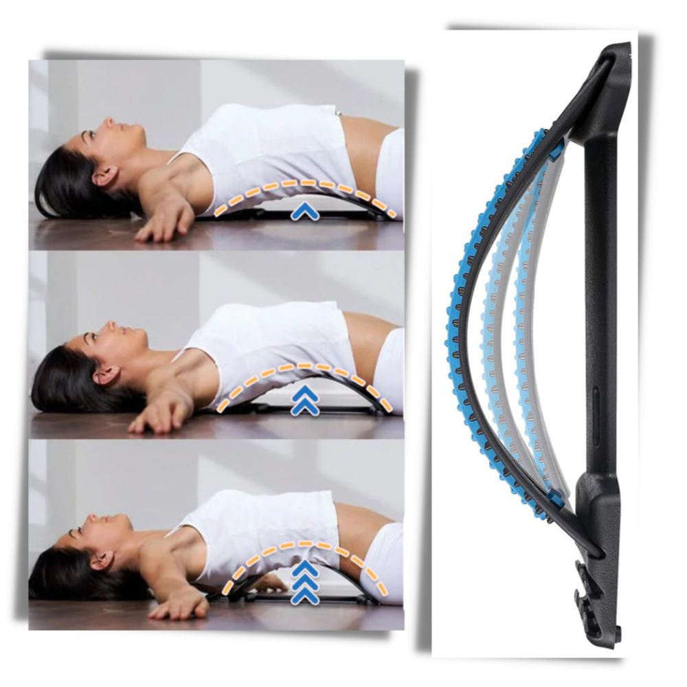 Rückenstrecker und Massagegerät
