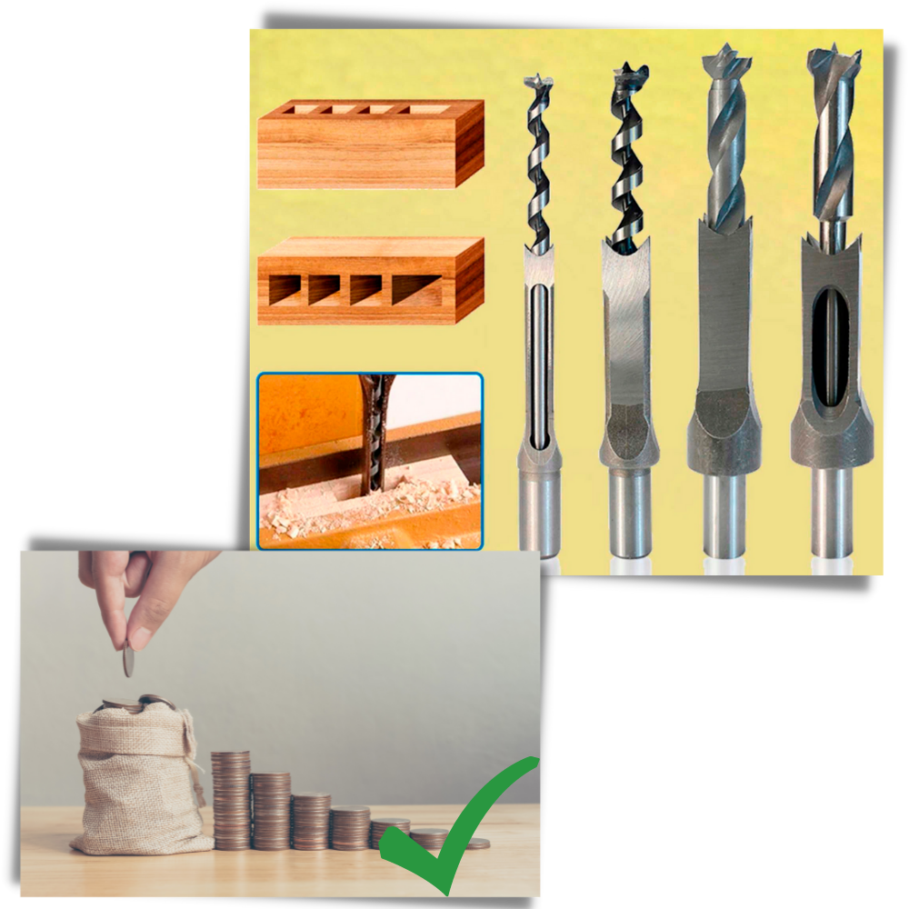 Meißelbohrer-Set