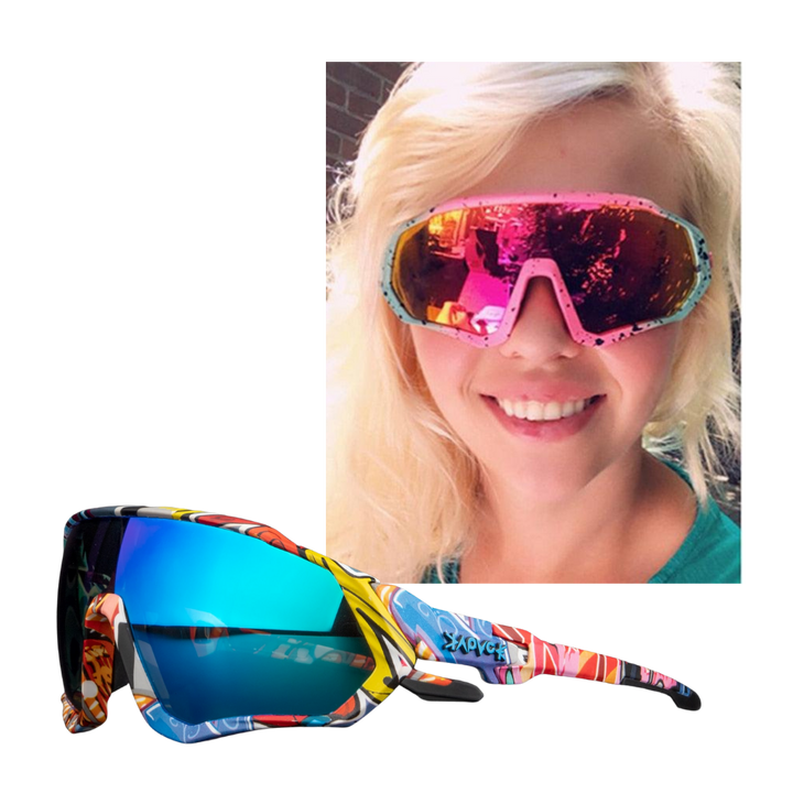 Polarisierte Radsport-Sonnenbrille