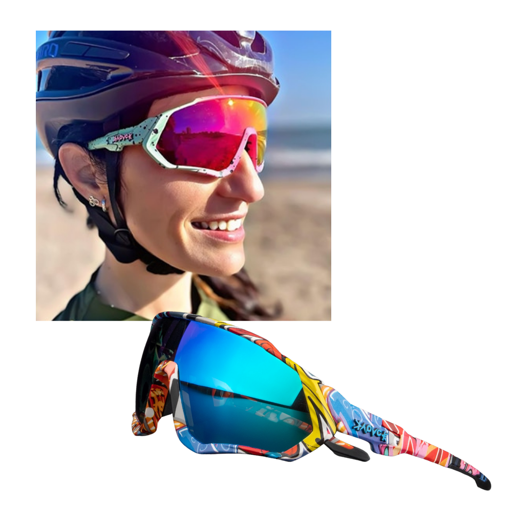 Polarisierte Radsport-Sonnenbrille