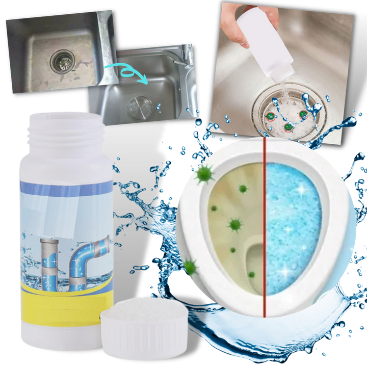 Reinigungspulver für Küchenspüle und Abfluss
