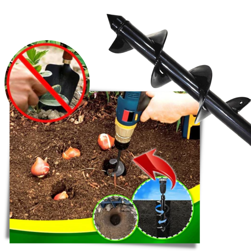 Garten-Erdbohrer-Aufsatz