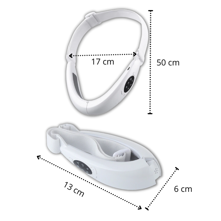 V-förmiger Gesichtsmassager