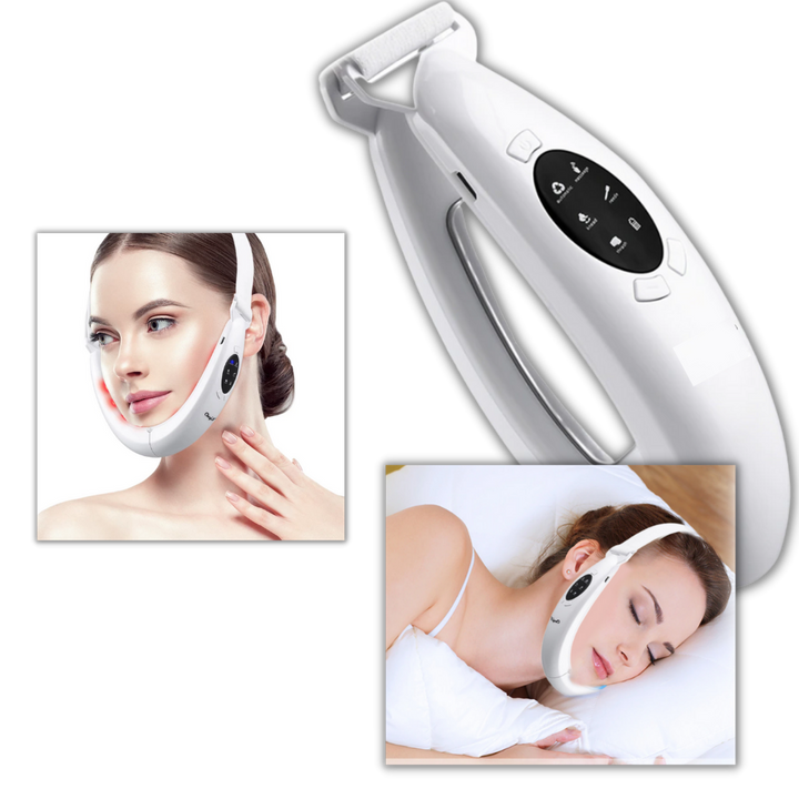 V-förmiger Gesichtsmassager