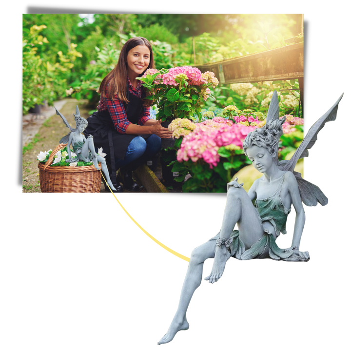 Feenstatue Gartenornament