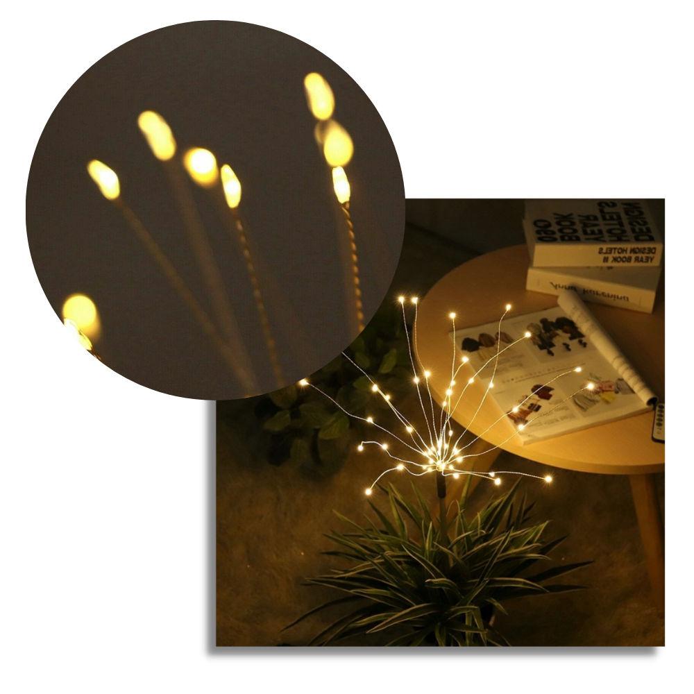 Elektrische Feuerwerk-Gartenlichter