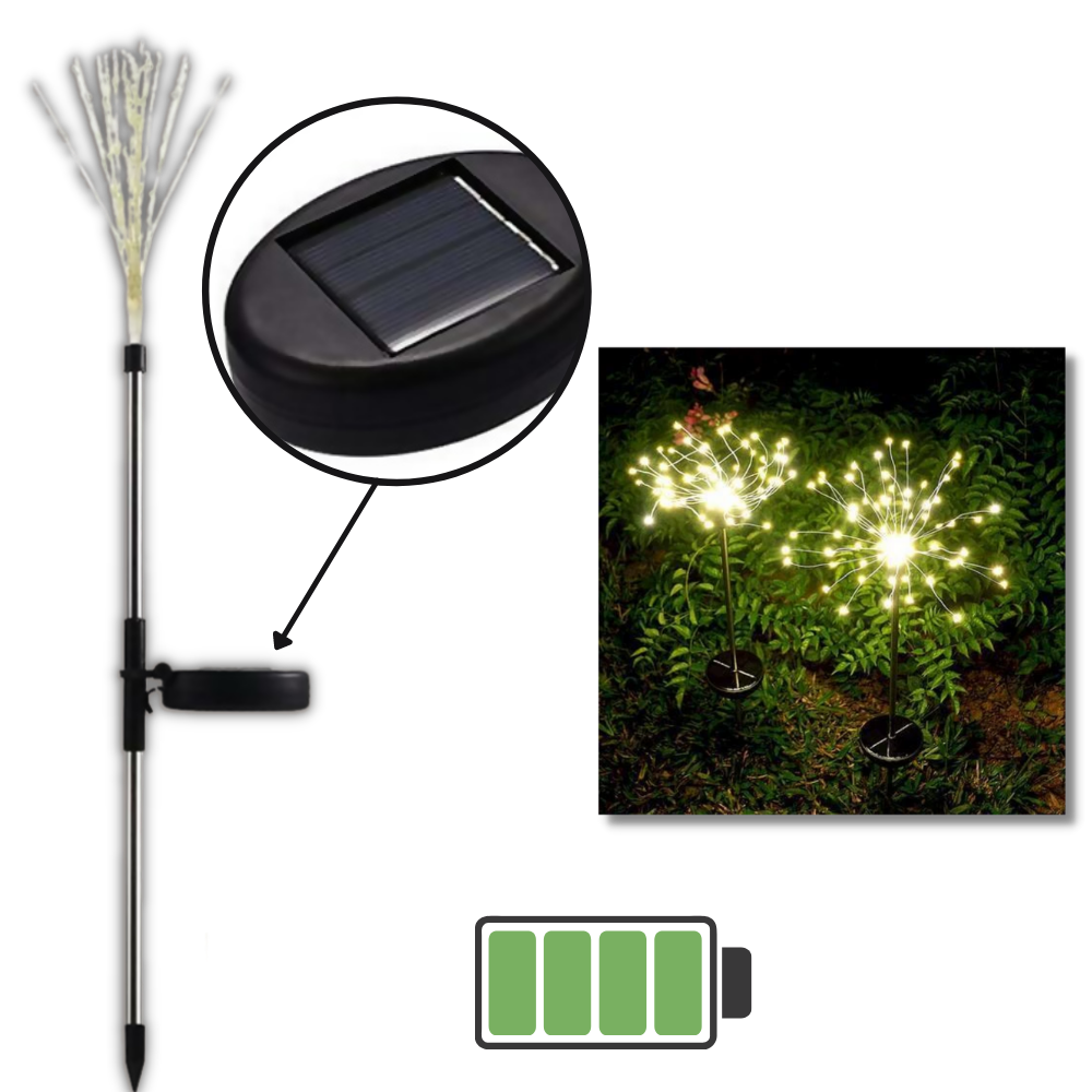 Elektrische Feuerwerk-Gartenlichter