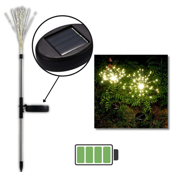 Elektrische Feuerwerk-Gartenlichter