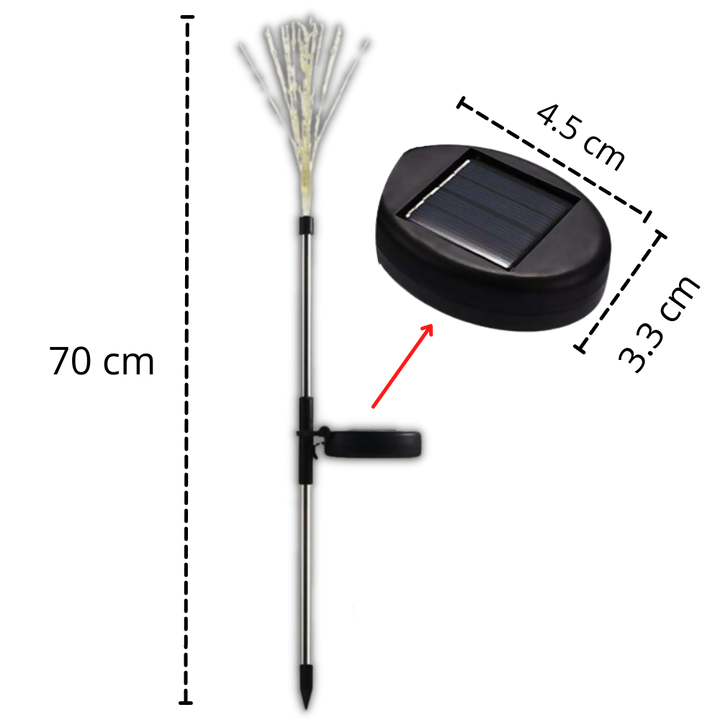 Elektrische Feuerwerk-Gartenlichter