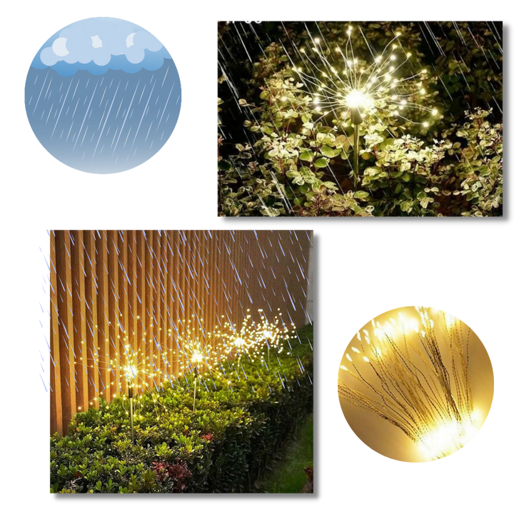 Elektrische Feuerwerk-Gartenlichter