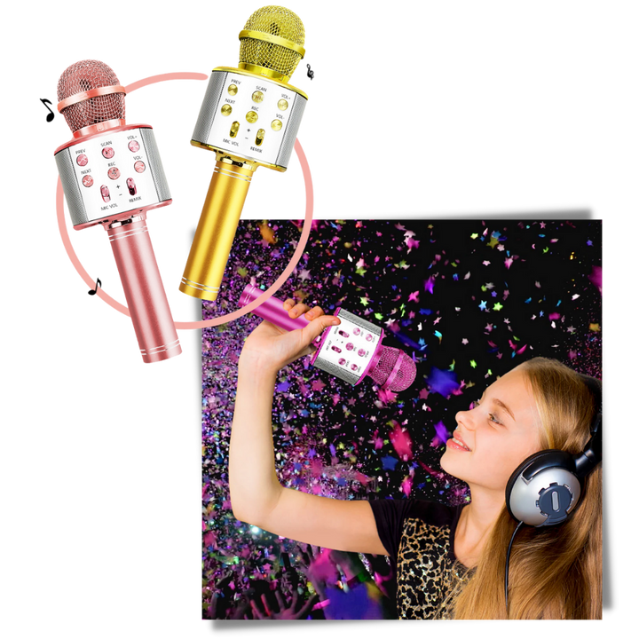 Kabelloses Bluetooth Karaoke Mikrofon