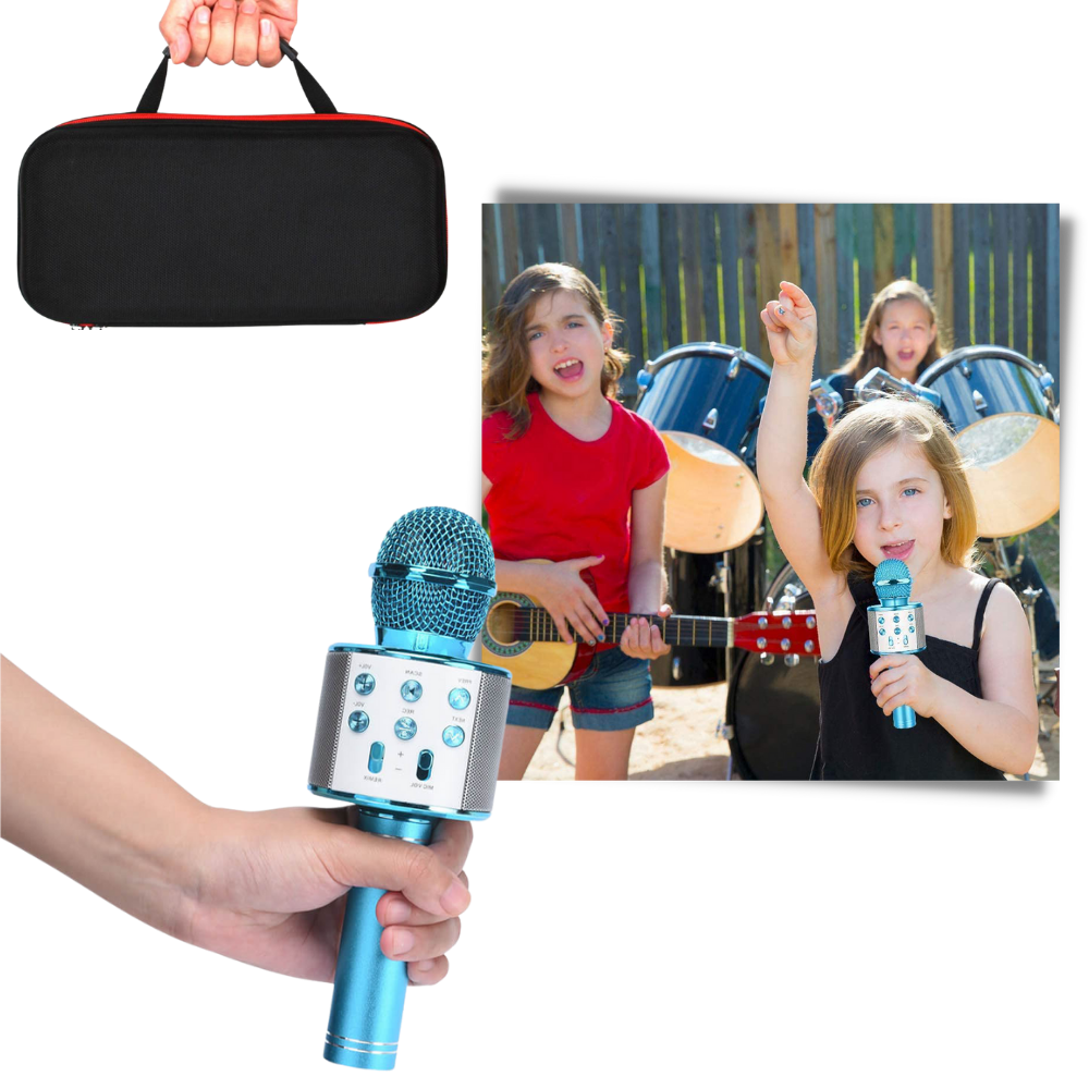 Kabelloses Bluetooth Karaoke Mikrofon